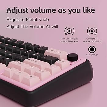 i♡ Amazon.com: YUNZII C68 Wireless Mechanical Keyboard,65